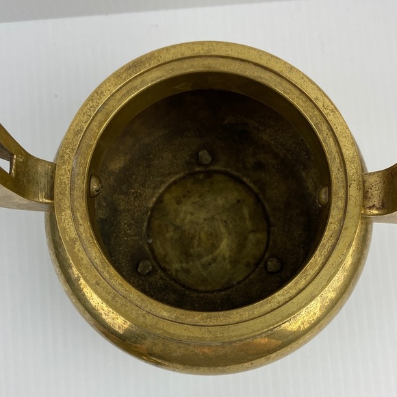 Vintage Brass Incense Burner Lion - Picture 7 of 14